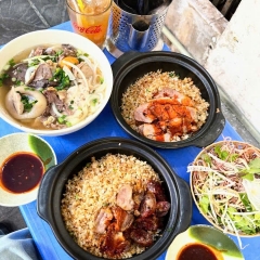 Bún bò Huế, cơm rang 164 Trương Định