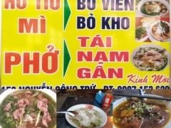 Quán Phở Bò, Bò Kho, Hủ Tiếu, Bò Viên Ngon Quận 1